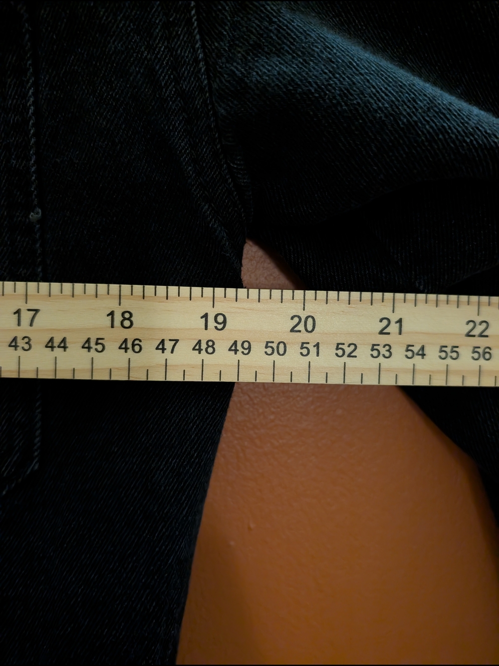 Love Fire Silver Studded Cropped Black Denim 90s Moto Biker Jacket Womens Medium - Picture 12 of 15